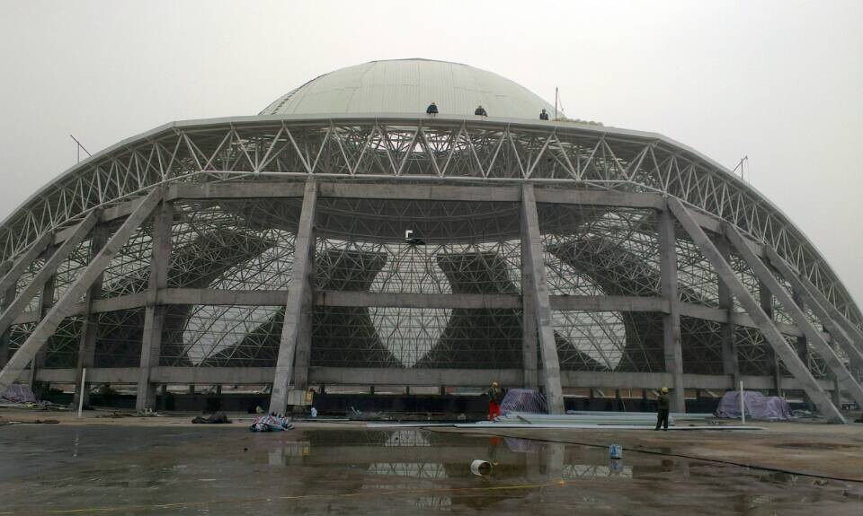 临汾温泉馆网架工程