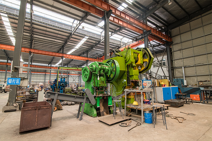 临汾网架配件-锥头加工车间